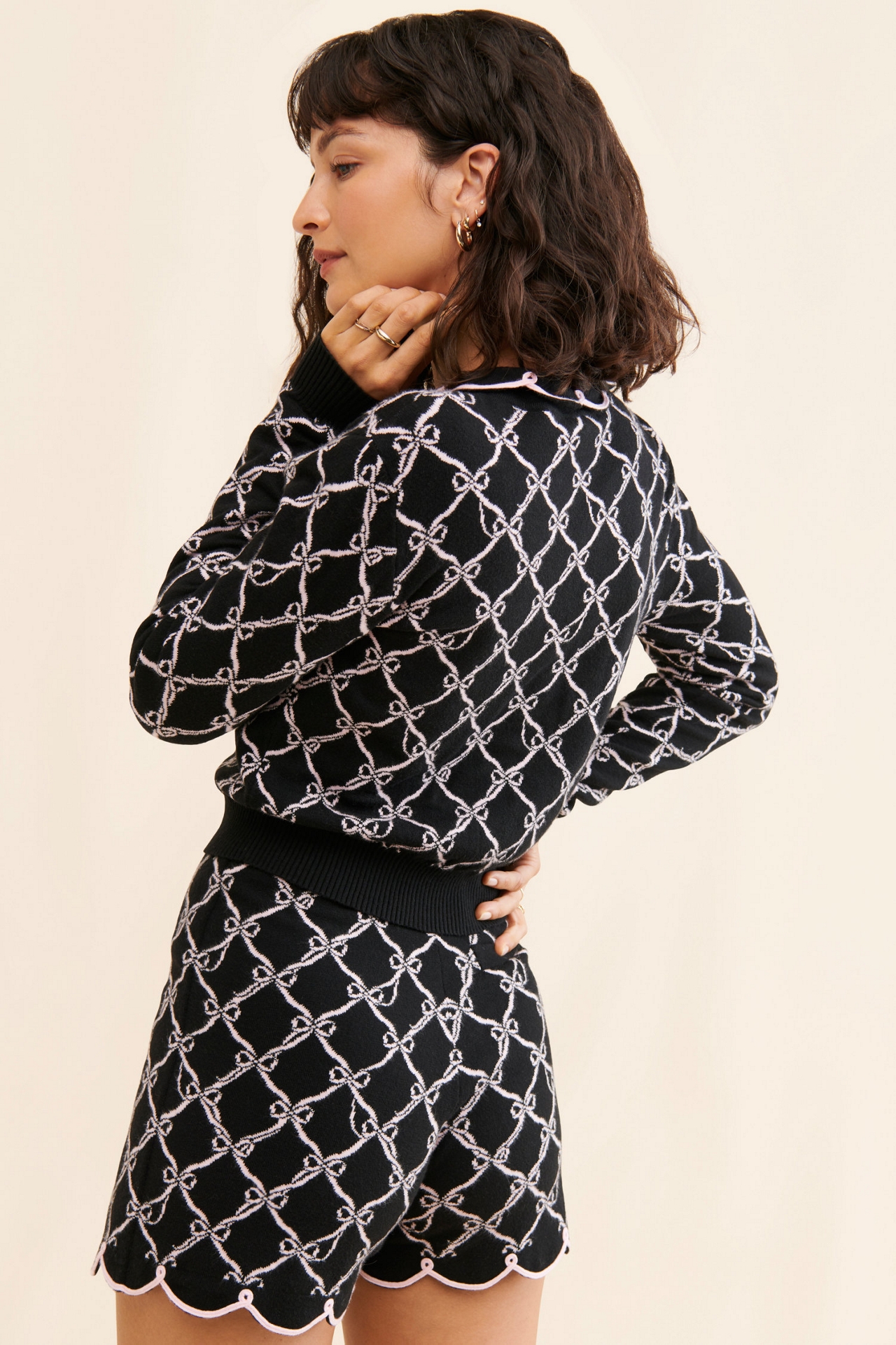 Nuuly x Rachel Antonoff Hostess Knit Cardigan