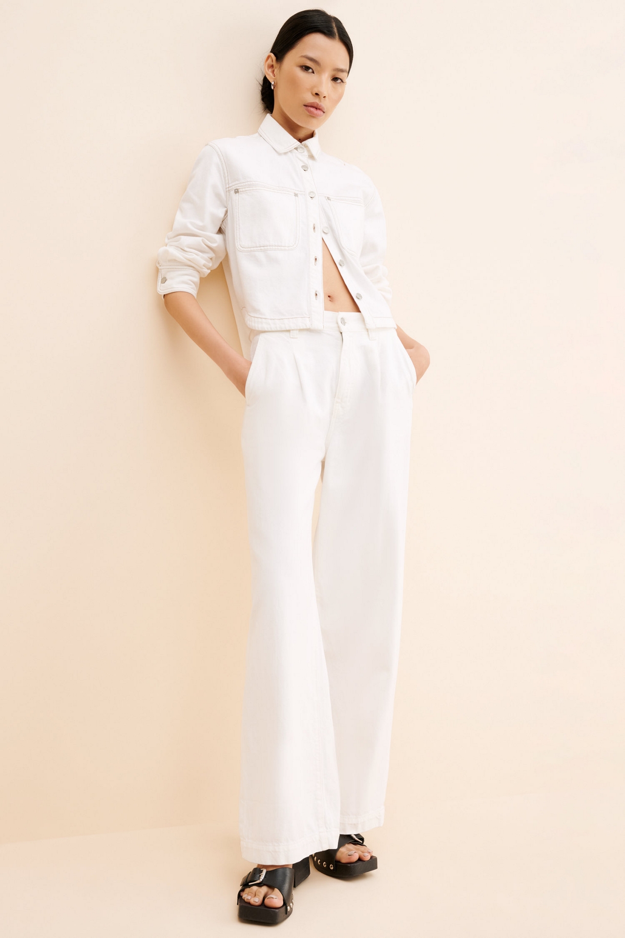 Madewell The Harlow Wide Leg Jeans