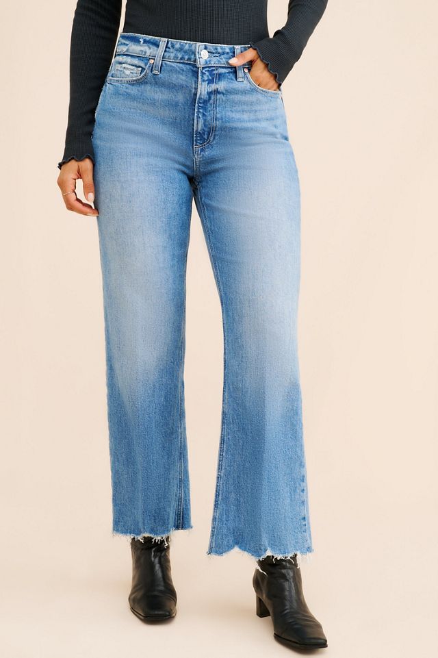 PAIGE Leenah Raw Hem Ankle Jeans #1