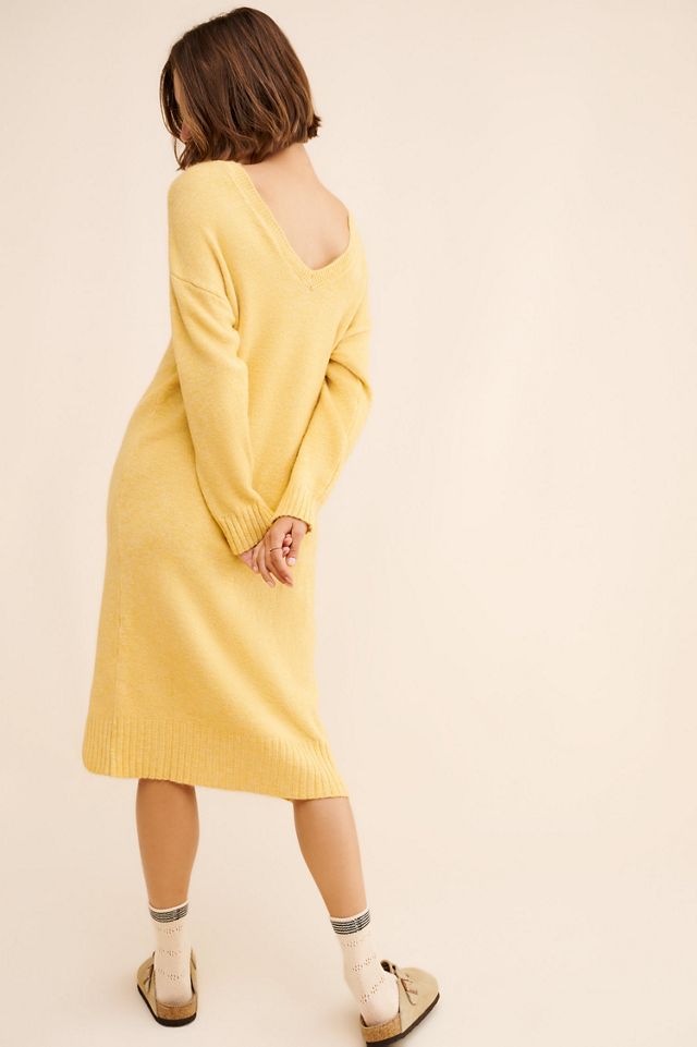 V-Back Maxi Dress #1
