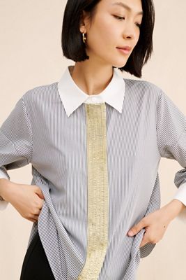 Mare Mare Stripe Deco Buttondown
