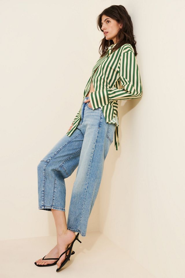 Pilcro The Millie Low-Slung Barrel Jeans #2