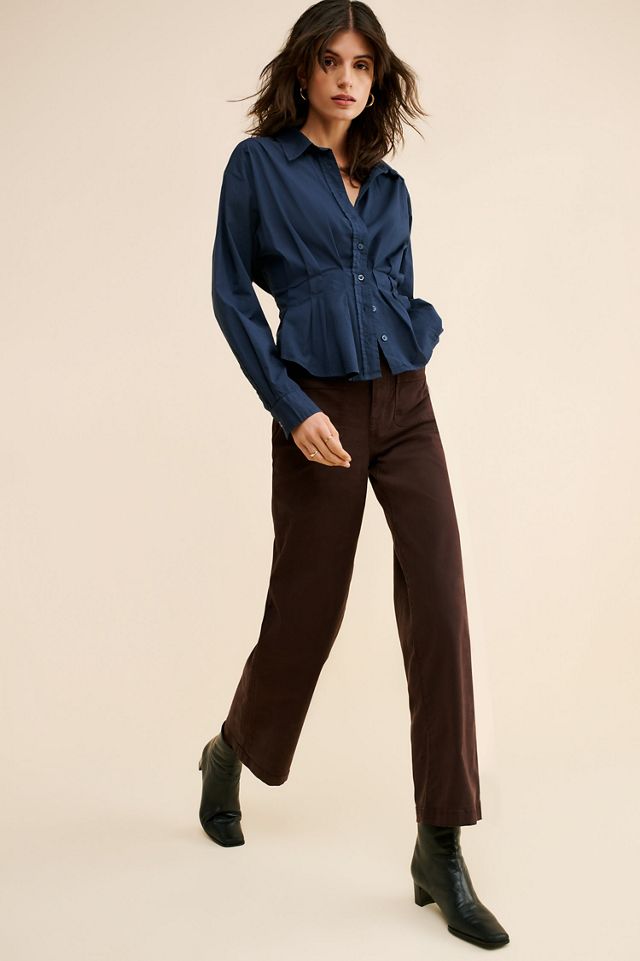 Madewell Patch Pocket Emmett Winnitex Twill Trousers #3