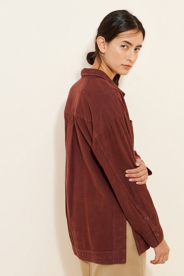 Pilcro Corduroy Popover Buttondown #1