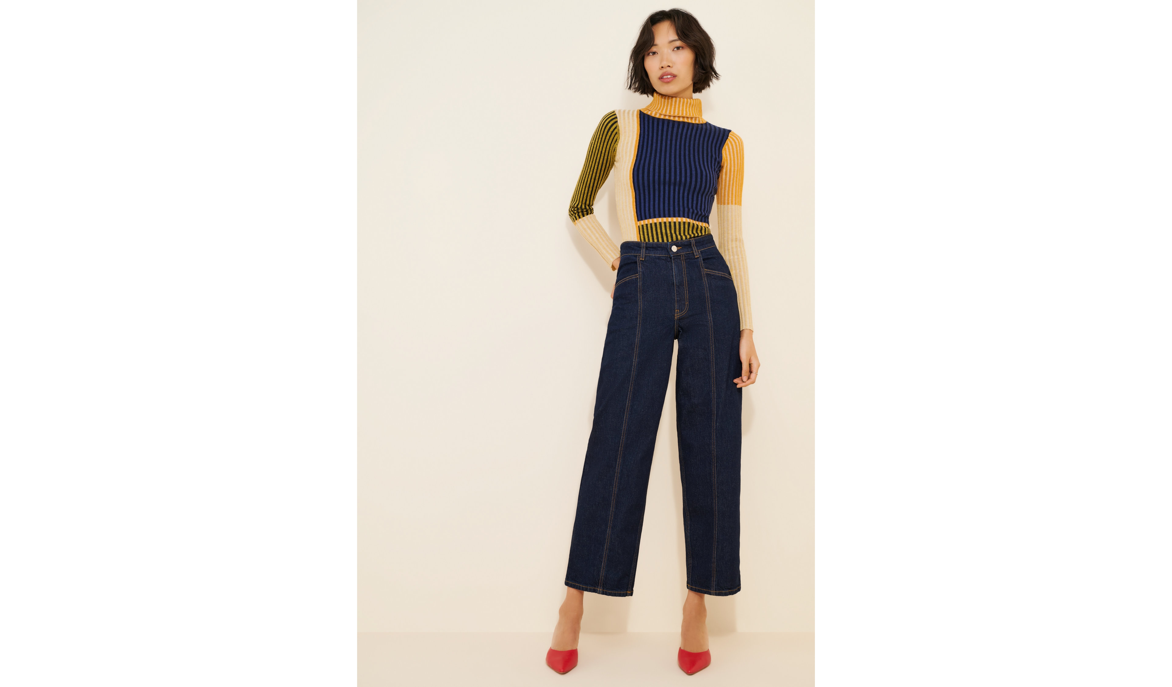 Baum und Pferdgarten Nara Wide-Leg Crop Jeans