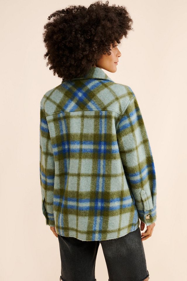 Faherty Cotswold Wool Blend Shirt Jacket #3