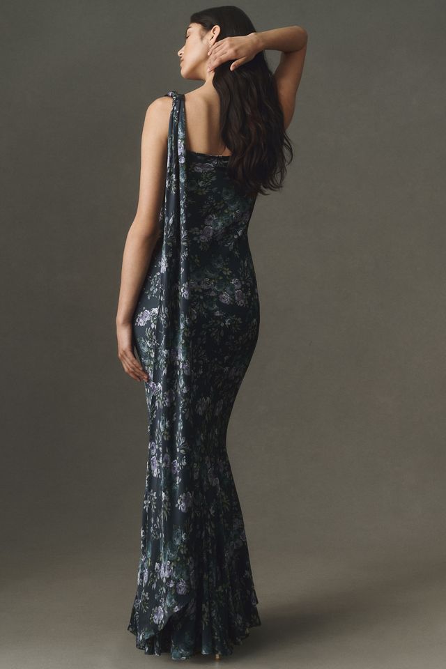 BHLDN Isla Scarf Printed Maxi Dress #1