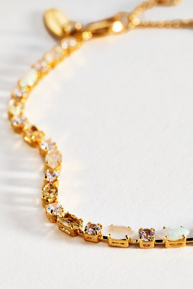 Colorful Crystal Tennis Bracelet #1