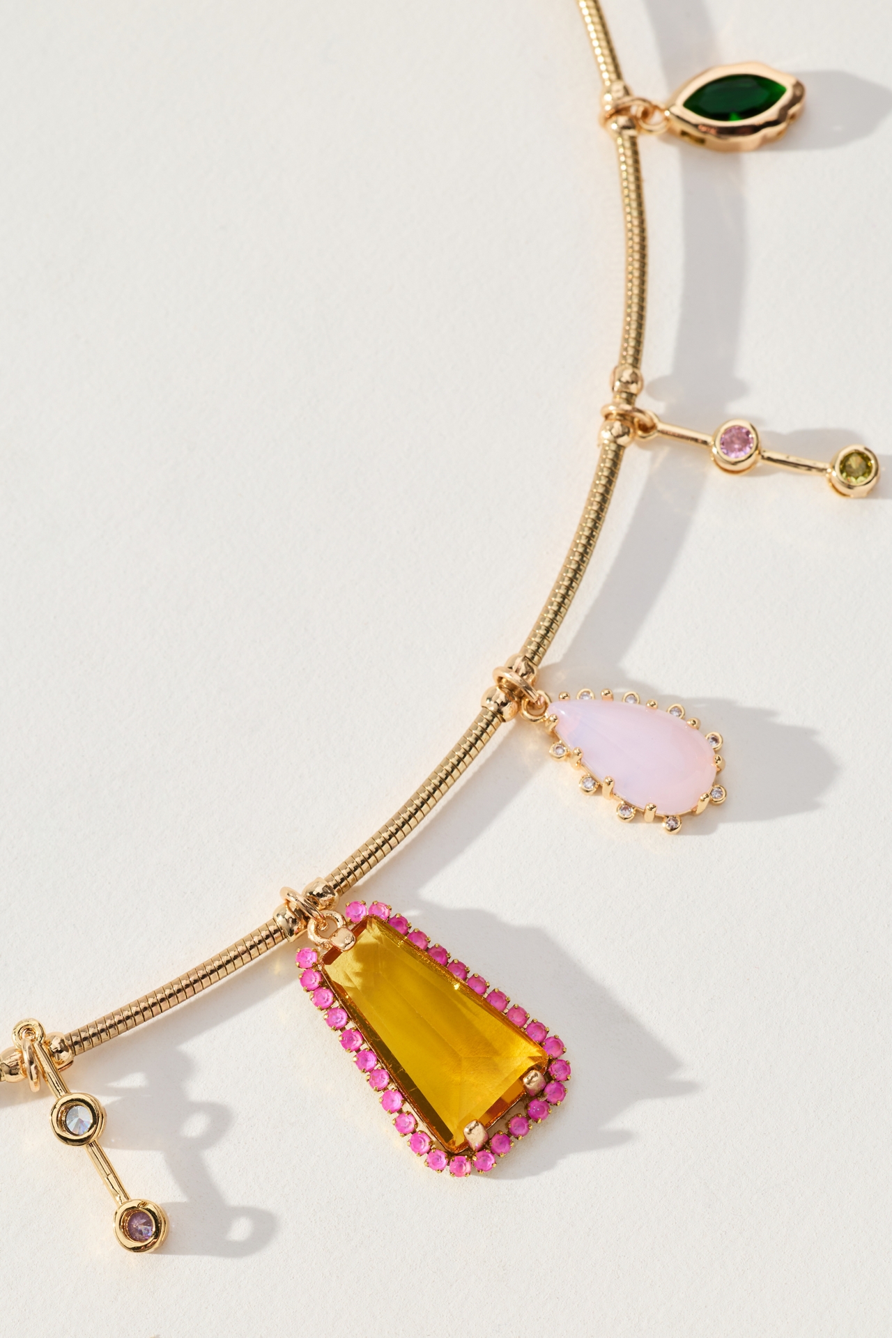 Chroma Stone Collar Necklace