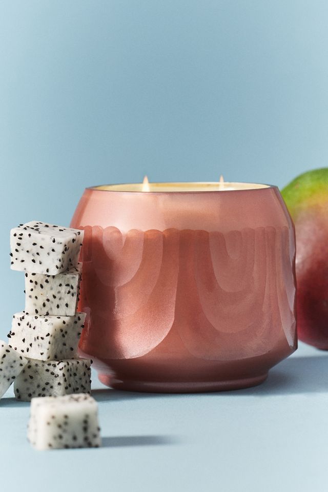 Die Gather Kerze von Anthropologie: Fruchtige Drachenfrucht & Mango #3