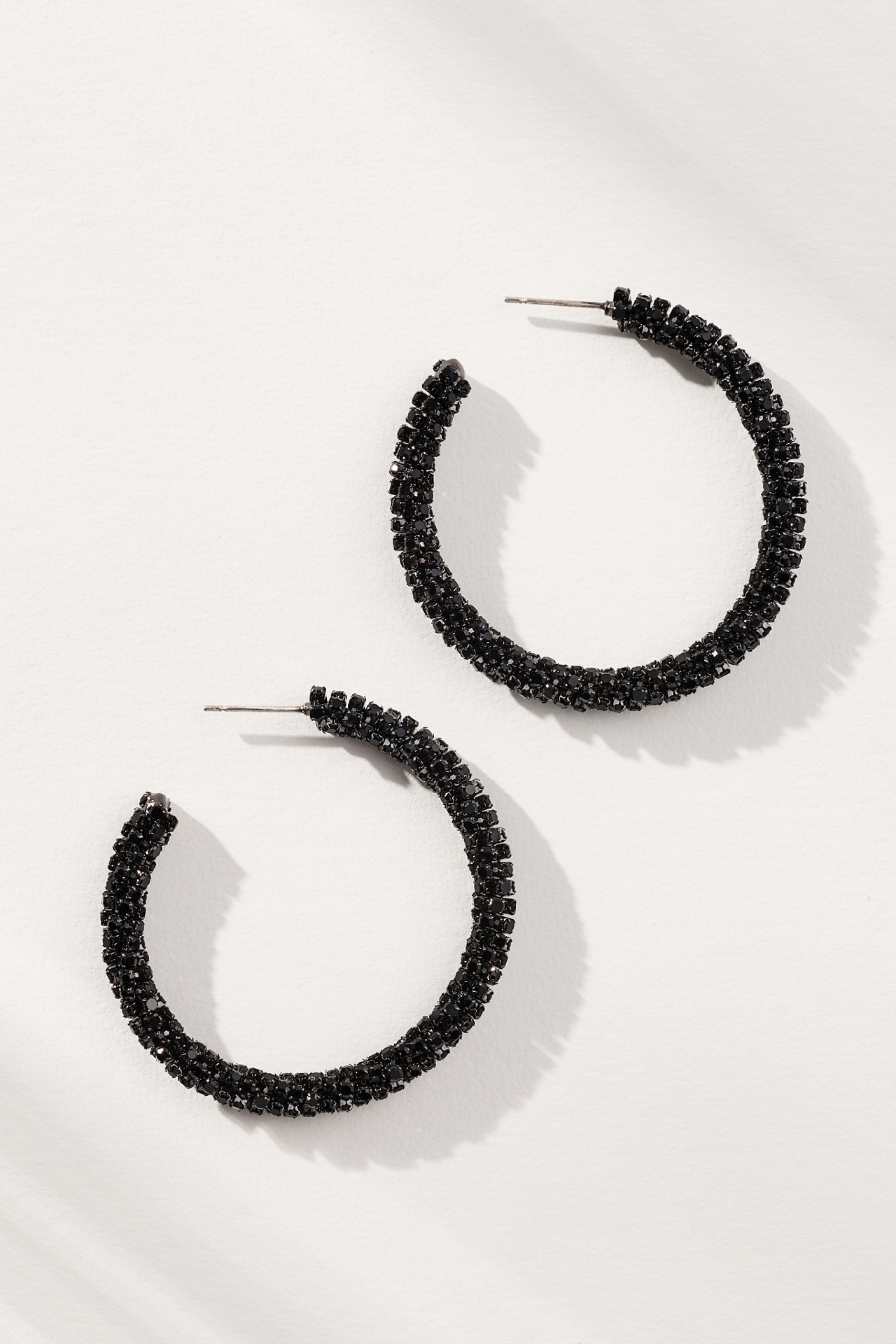 Large Glam Hoop Earrings