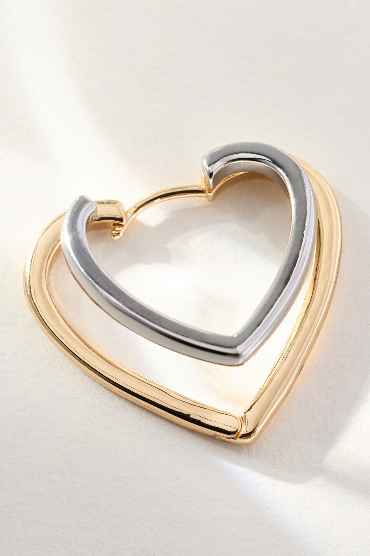 Double Heart Earrings