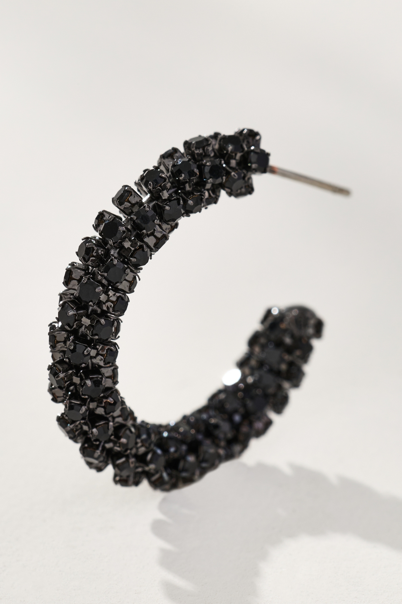 Small Glam Hoop Earrings