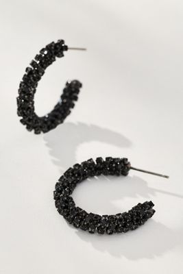 Small Glam Hoop Earrings