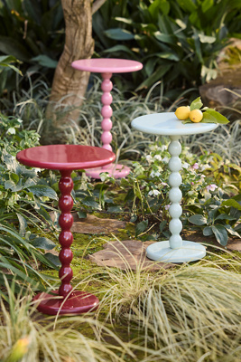 Bobbin Lacquered Side Table | Anthropologie