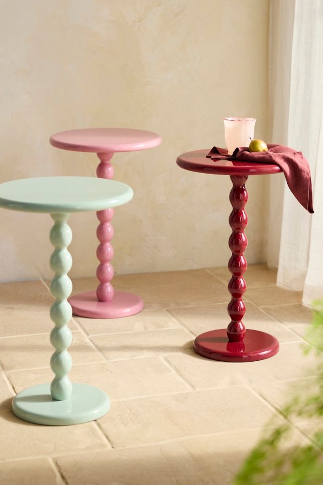 Bobbin Lacquered Side Table #2