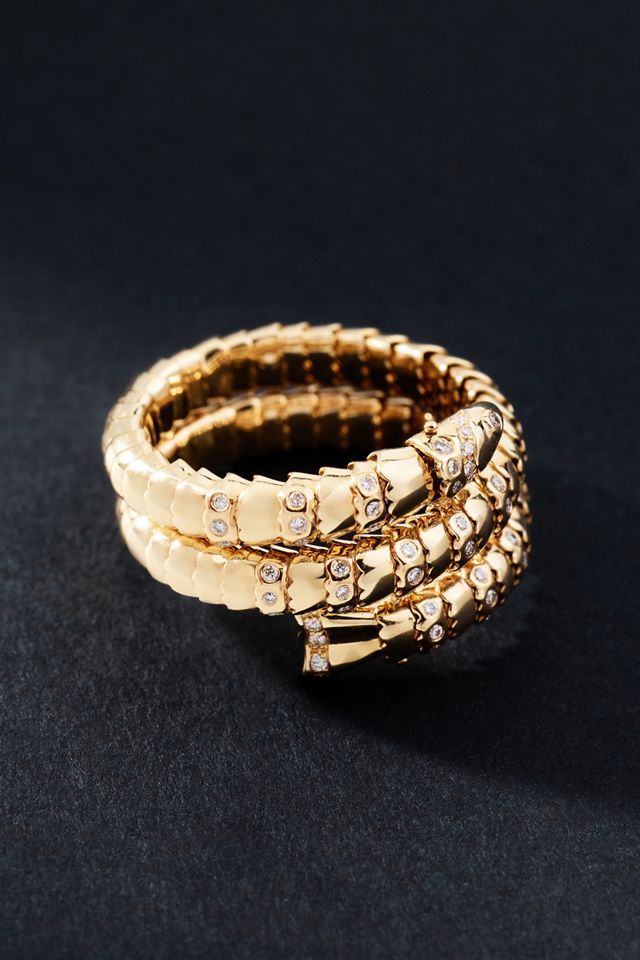 Eden Presley Swedish Fish Double Wrap Ring #1