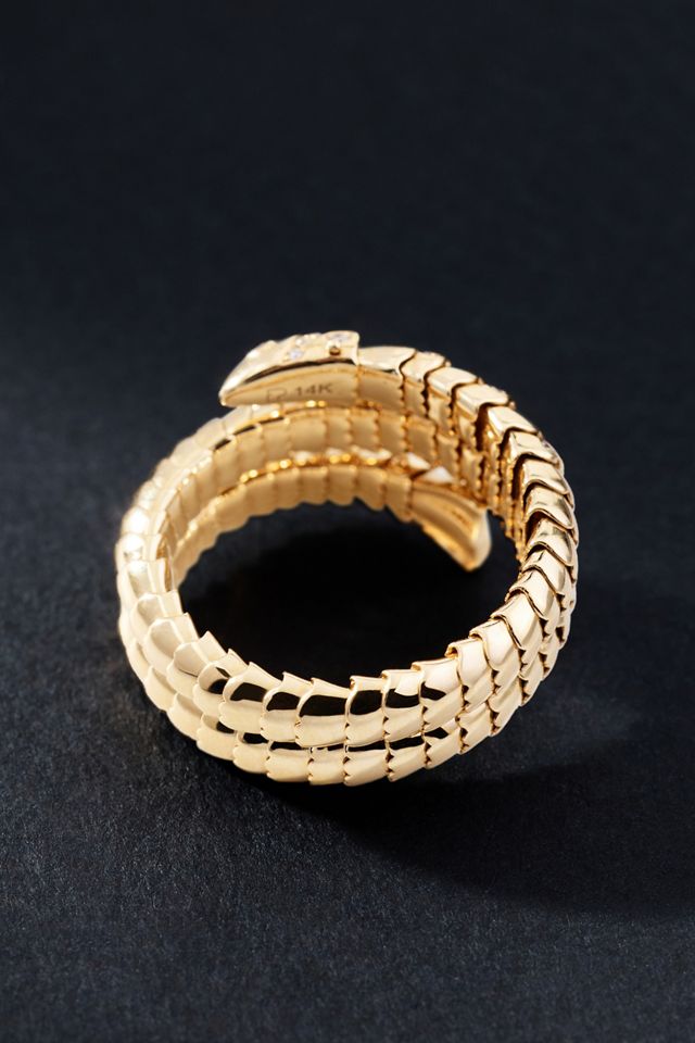 Eden Presley Swedish Fish Double Wrap Ring #2