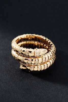 Eden Presley Swedish Fish Double Wrap Ring