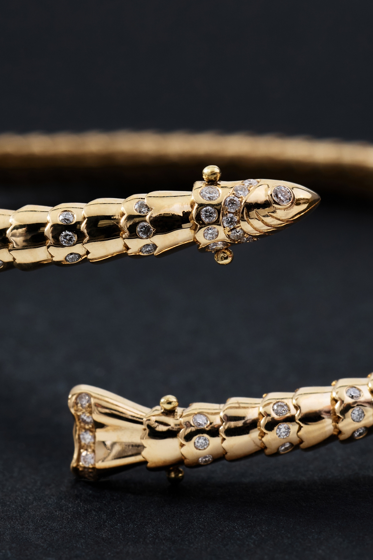 Eden Presley Swedish Fish Thin Flex Bangle Bracelet