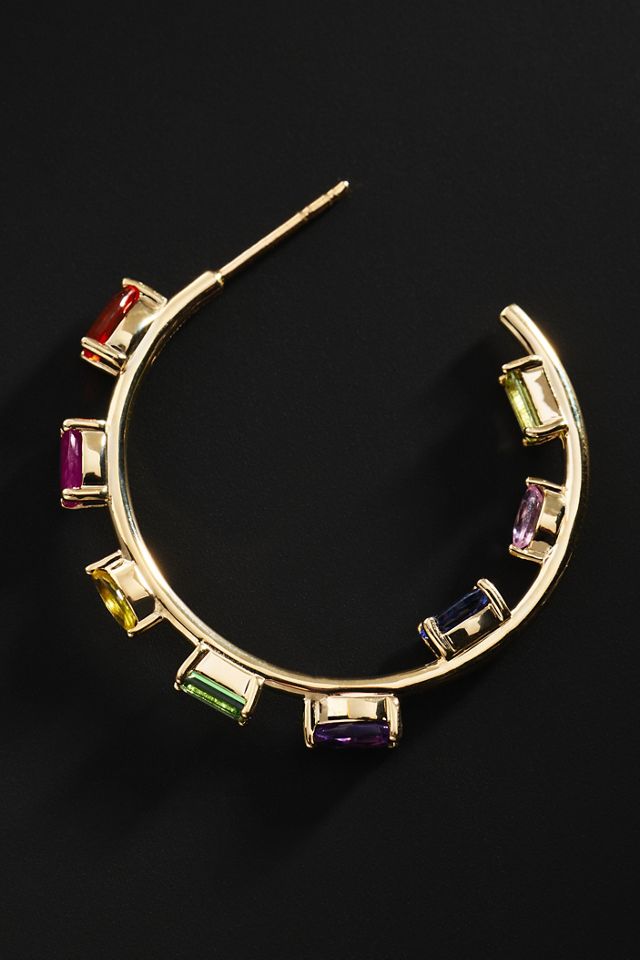 Eden Presley Goddess Hoop Earrings #1