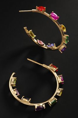 Eden Presley Goddess Hoop Earrings