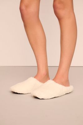 Eberjey Sherpa Fleece Slide Slippers