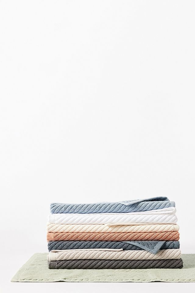 Coyuchi Air Weight Organic Twill Bath Mat #2
