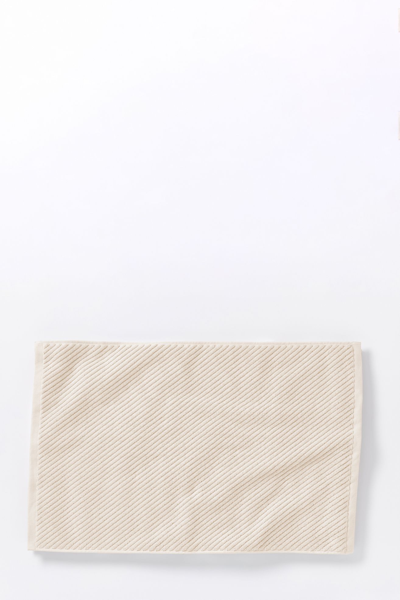 Coyuchi Air Weight Organic Twill Bath Mat - Undyed, 19" x 32"