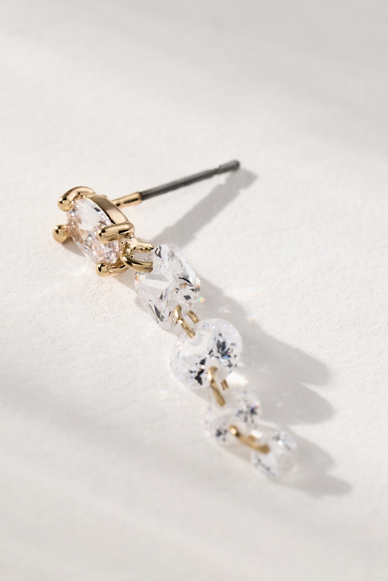Small Drippy Crystal Earrings