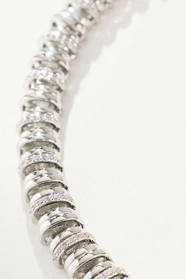 Linked Bead Short Necklace #1