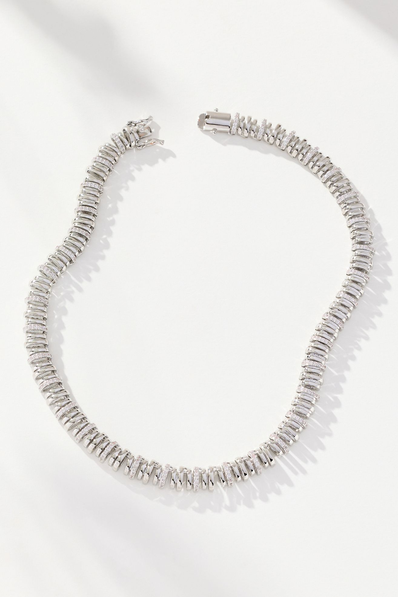 Linked Bead Short Necklace