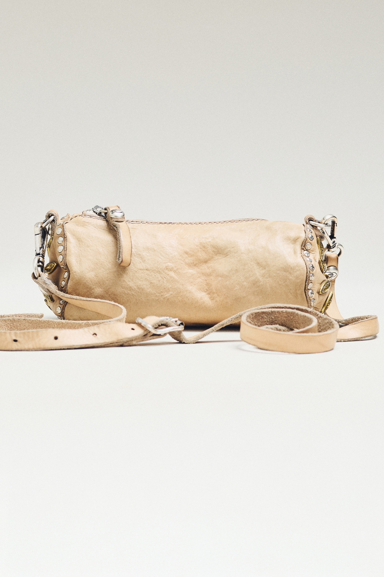 Campomaggi Licia Crossbody Barrel Bag