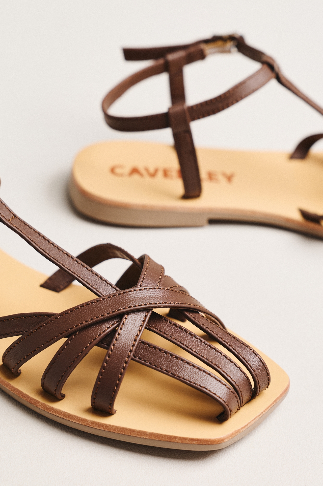 CAVERLEY Marcy Ankle-Strap Sandals