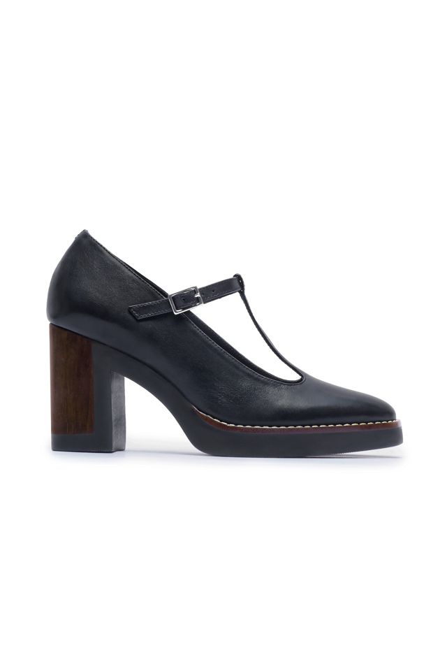 Bernardo Noto T-Strap Mary Jane Heels #2