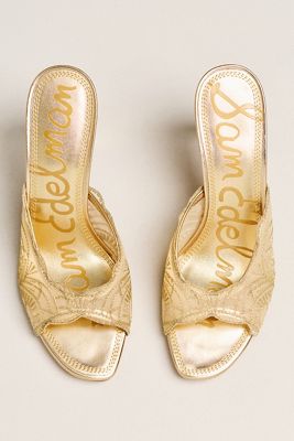 Sam Edelman Iva Open-Toe Mule Heels