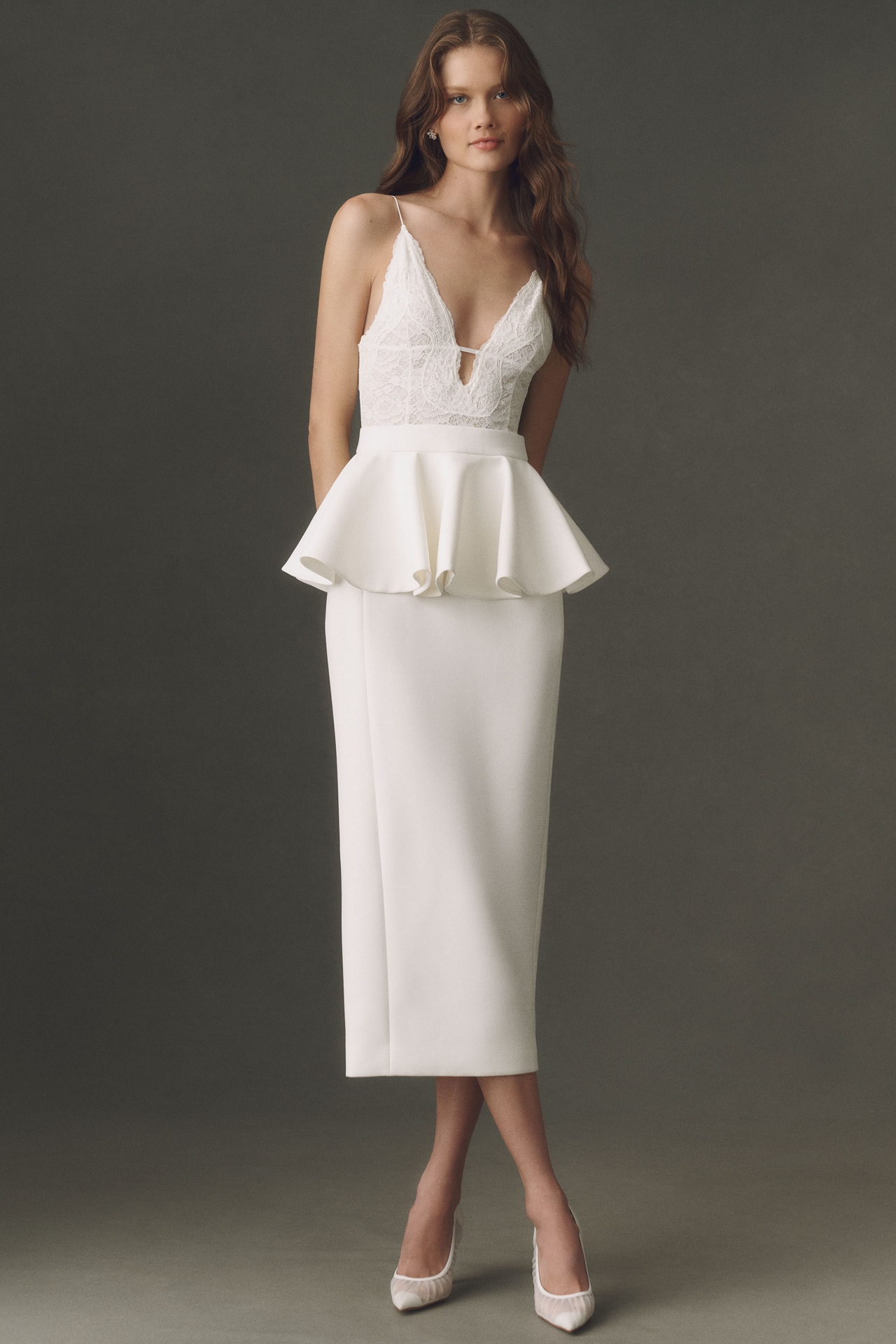 ronny kobo tamsin off-the-shoulder ruched lace maxi dress Ronny Kobo Tamsin Off-The-Shoulder Ruched Lace Maxi Dress