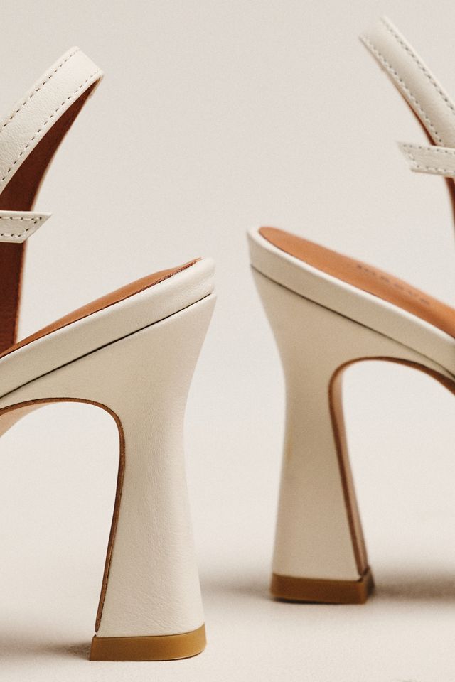 Maeve Crochet Flower Open-Toe Heels #3