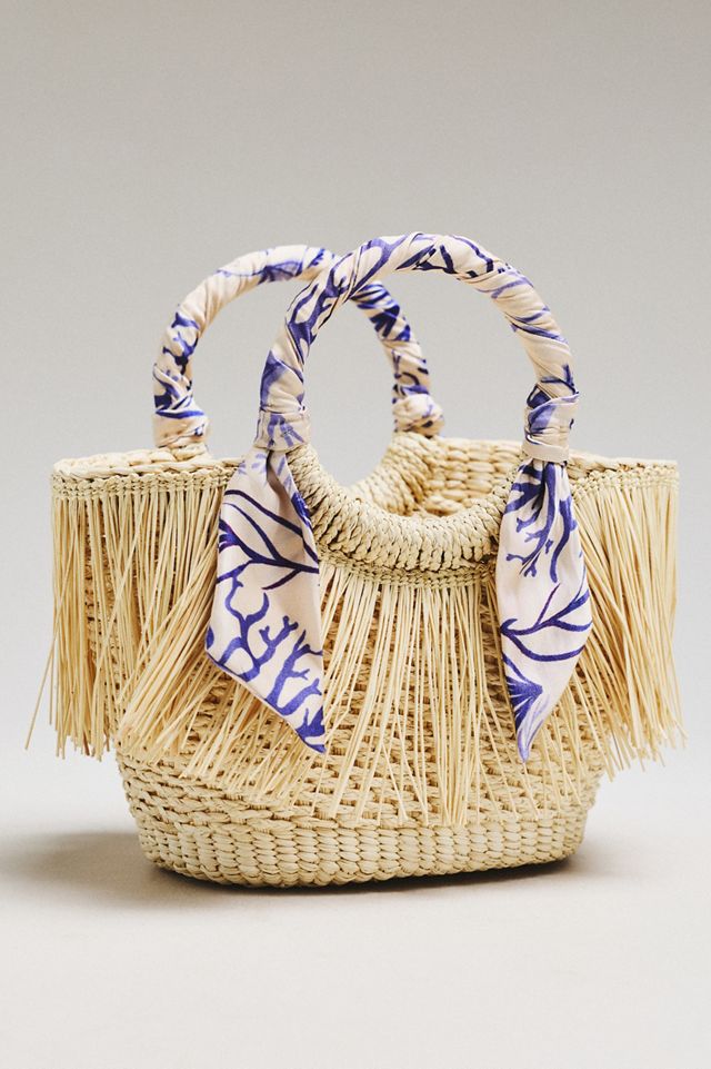Sensi Studio Mini Frayed Handbag #1