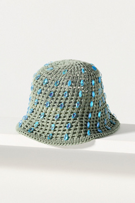 $50 Off Anthropologie | Revolve: Lele Sadoughi Embellished Bucket Hat Lele Sadoughi Embellished Bucket Hat | Anthropologie main image 4