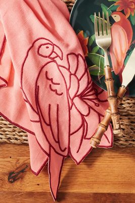 Farm Rio x Anthropologie Embroidered Napkin, Set of 2