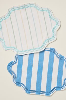 Madeline Embroidered Striped Placemat
