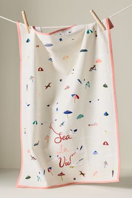 Sea La Vie Dish Towel