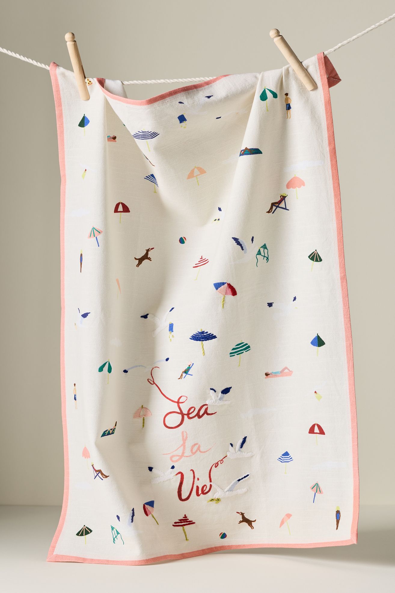 Sea La Vie Dish Towel - Multi, One Size