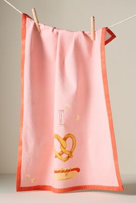 I Love Dogs Tea Towel