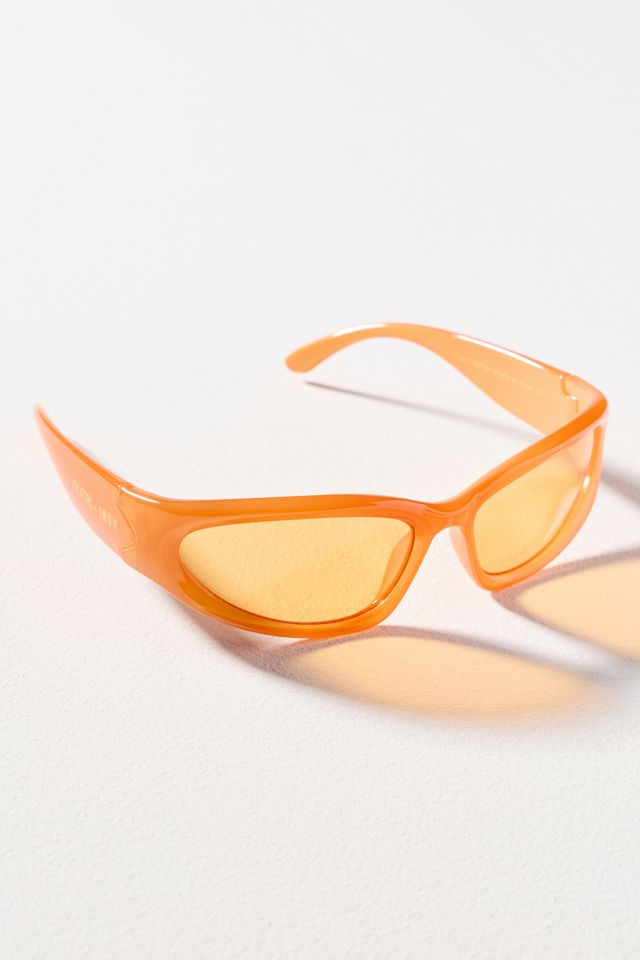 INDY Orange Wrapped Sunglasses #1