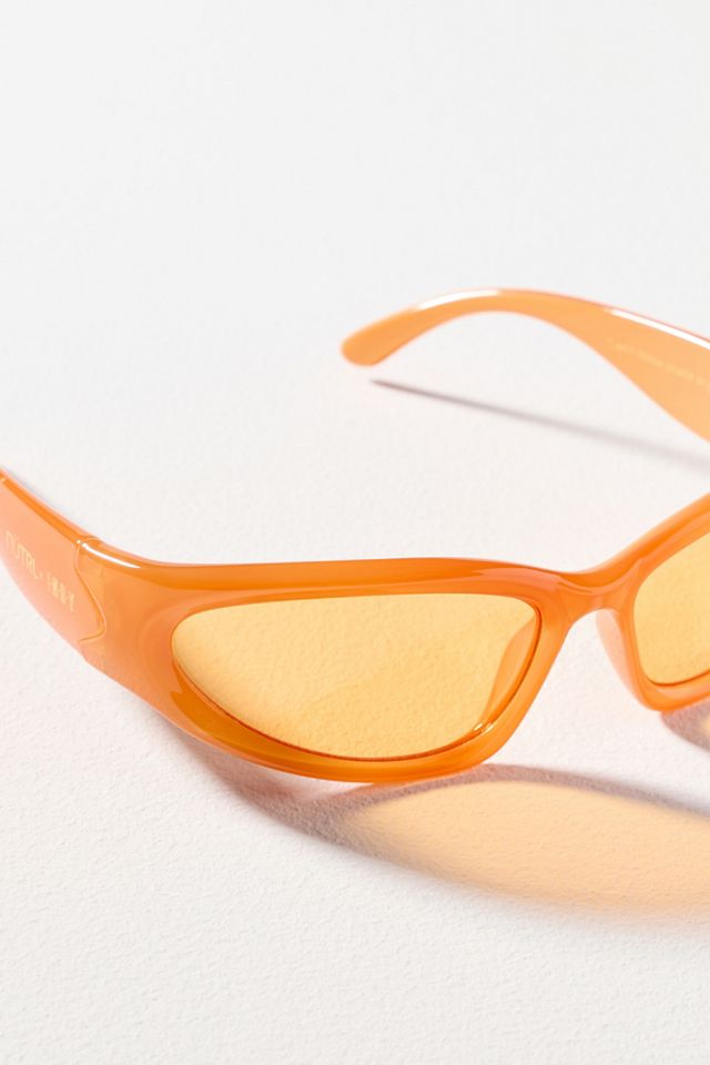 INDY Orange Wrapped Sunglasses #2