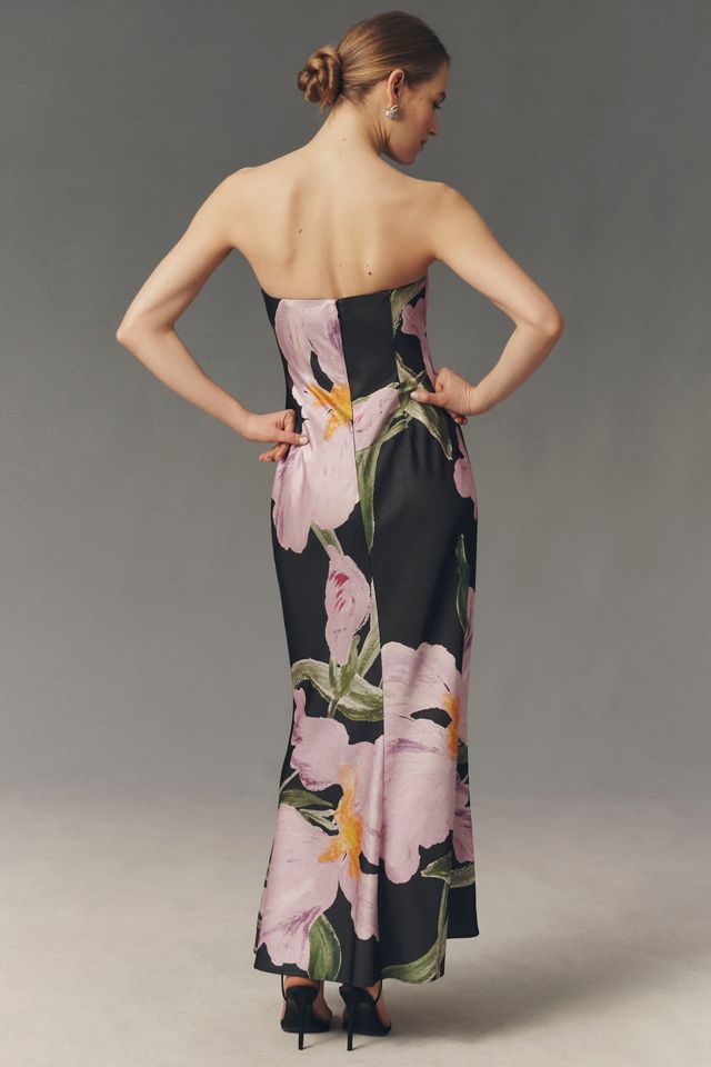 significant other lucile strapless fit & flare maxi dress LUCILE DRAPED MAXI DRESS main image 1