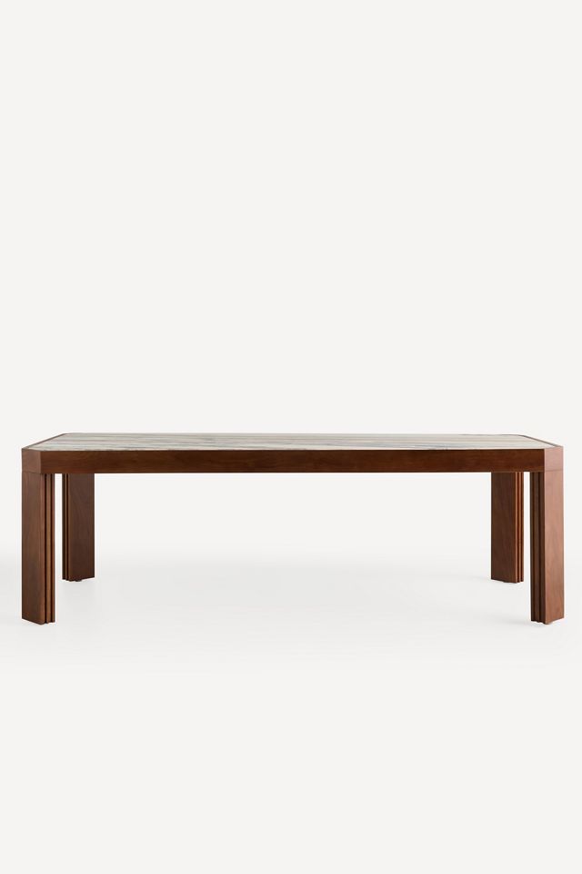 Wren Marble-Top Dining Table #7
