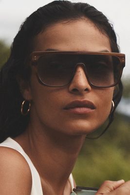 Eyeking Butter Cateye Sunglasses | Anthropologie display picture 3
